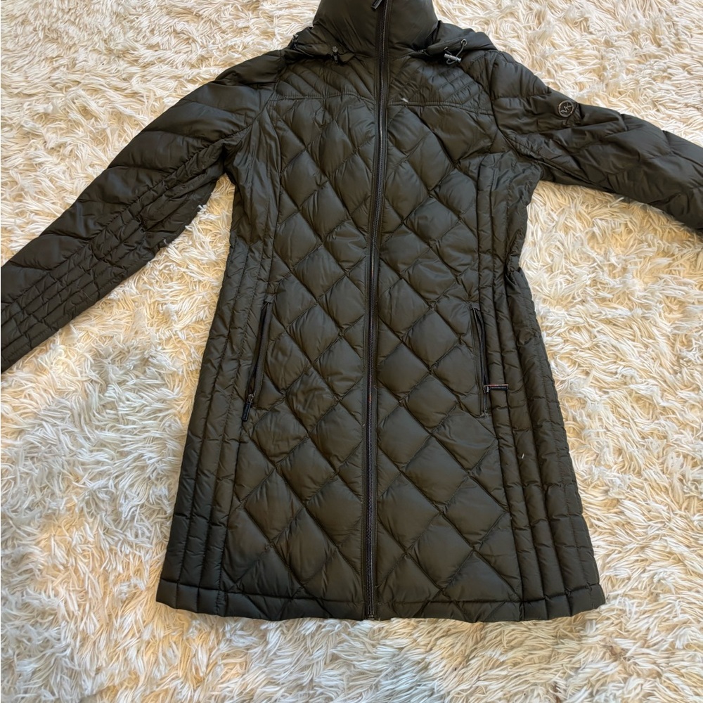 Michael Kors  Women's Packable Down Jacket - Army Green